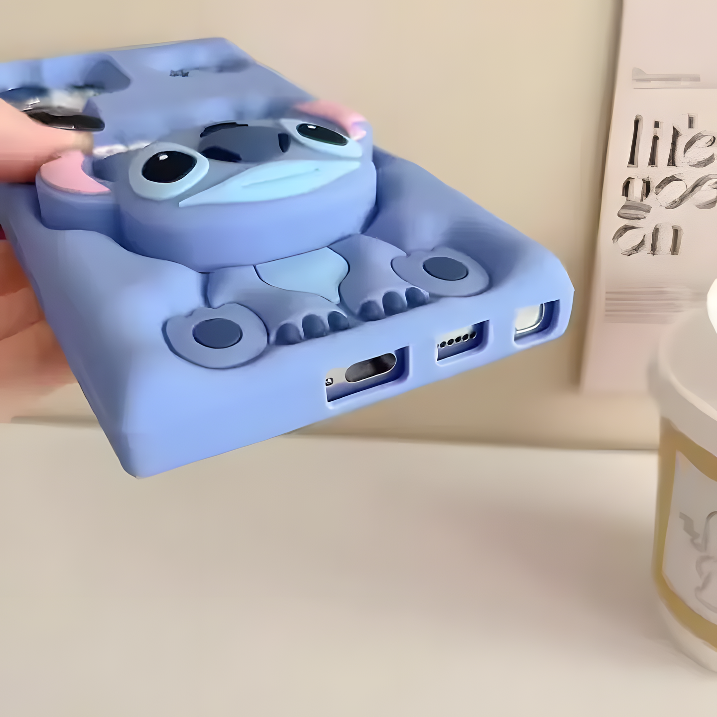 Whimsical Alien Stitch Cartoon Case - Samsung