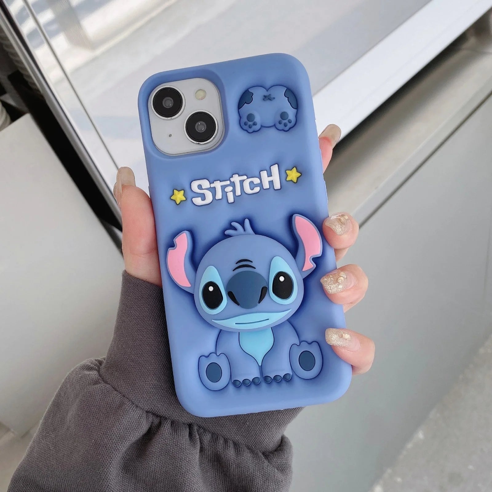 Cute Alien Stitch Cartoon Phone Case