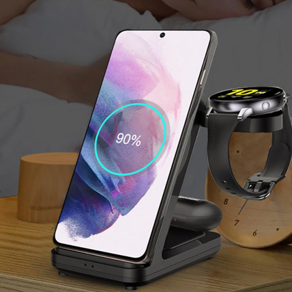 3 in 1 Fast Wireless Charging Station