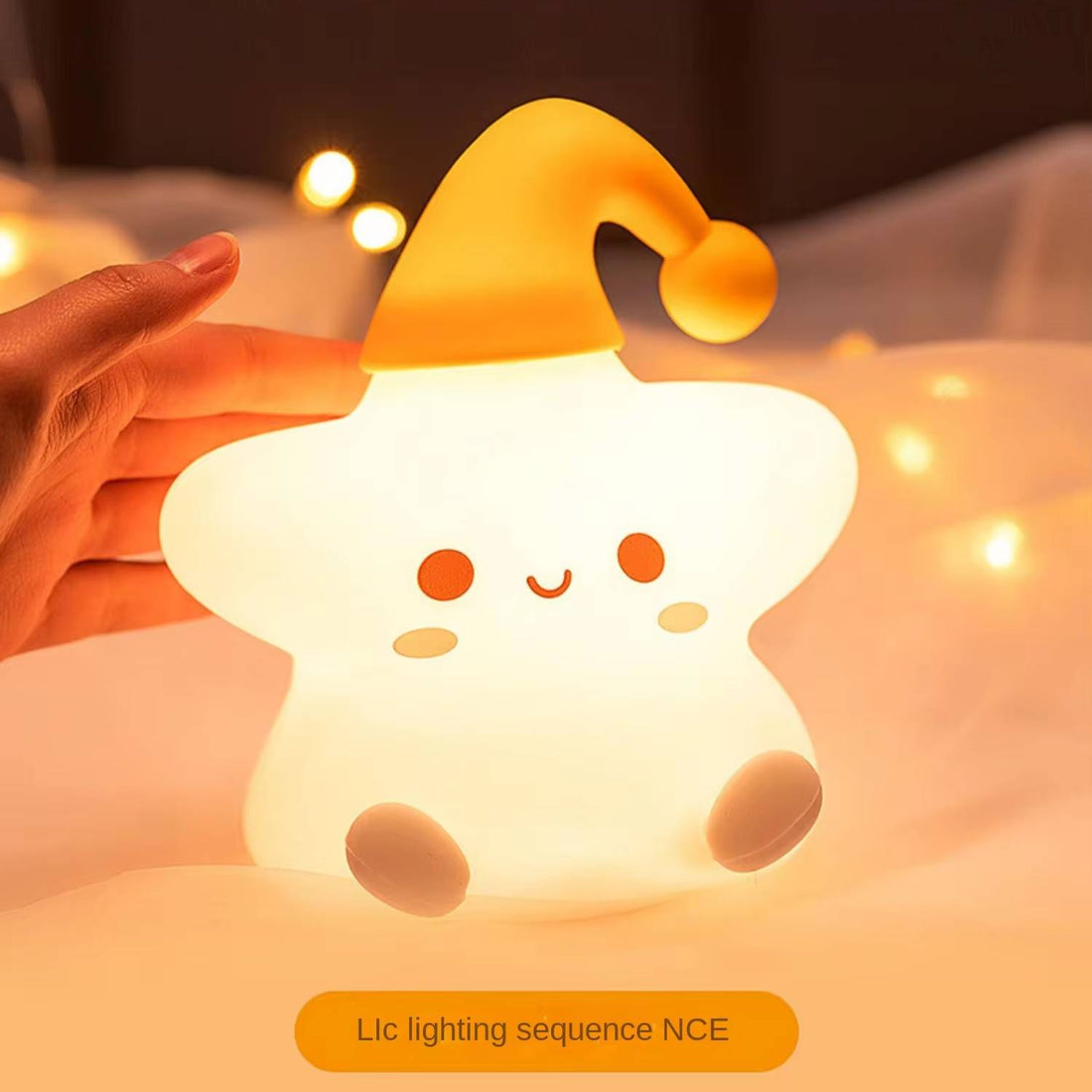 Gleaming Star LED Night Lamp