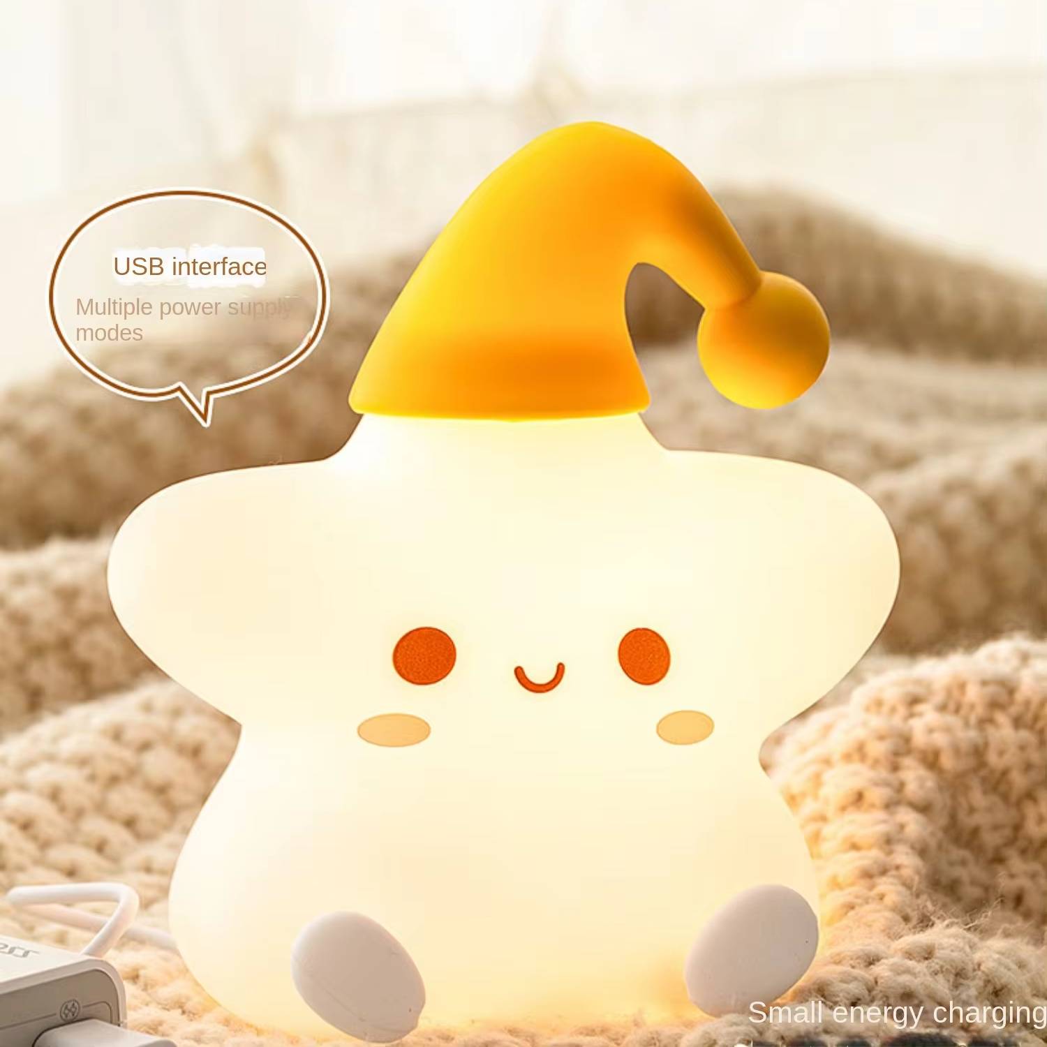 Gleaming Star LED Night Lamp