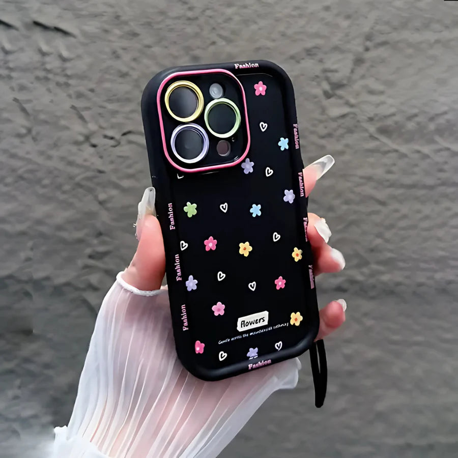 Mini Flowers Case with Charms