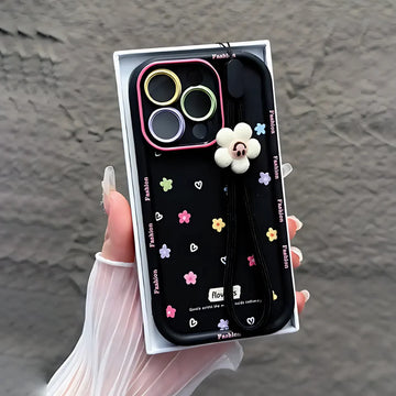 Mini Flowers Case with Charms
