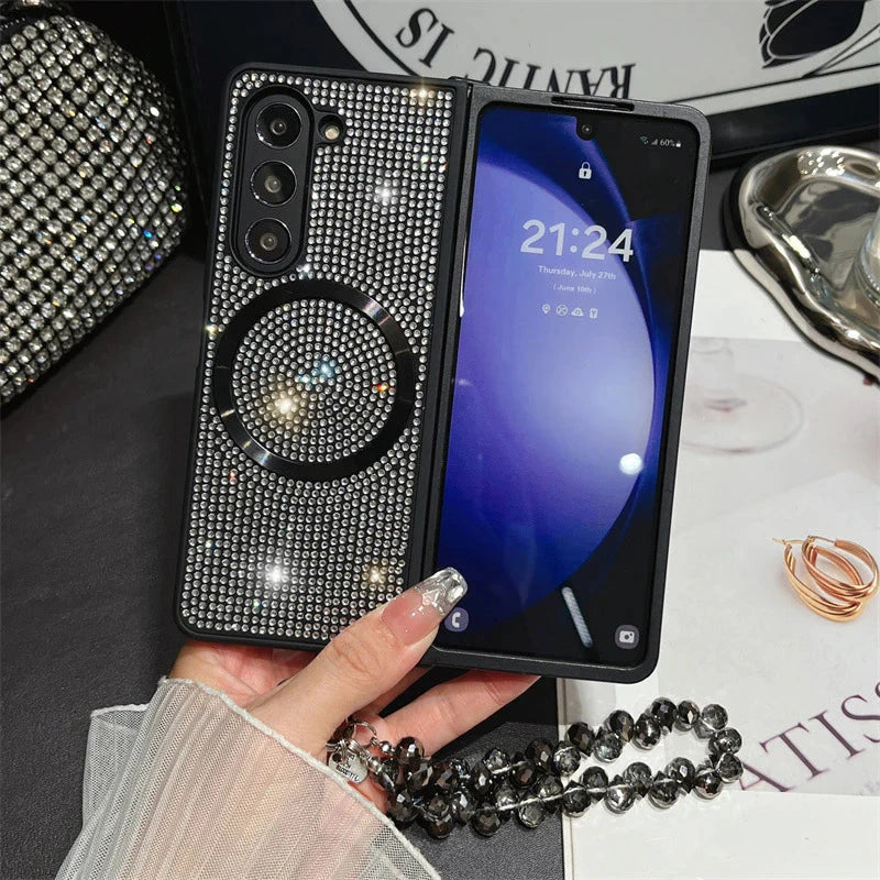 Sparkling Galaxy Fold Case
