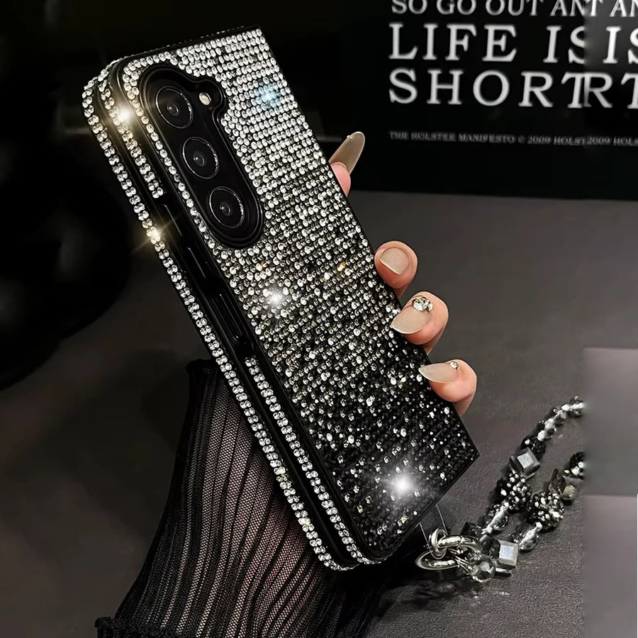 Bling Glitter Fold Case