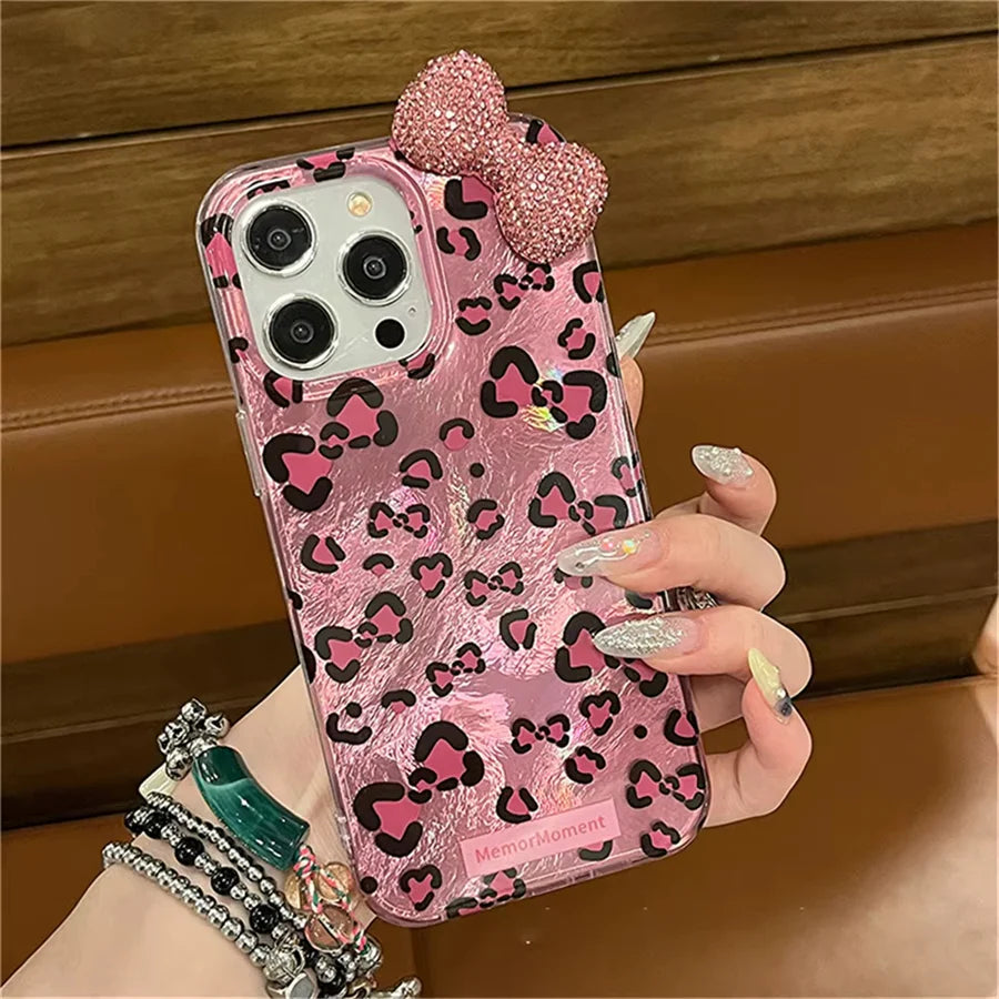 Chicleo Bow iPhone Case