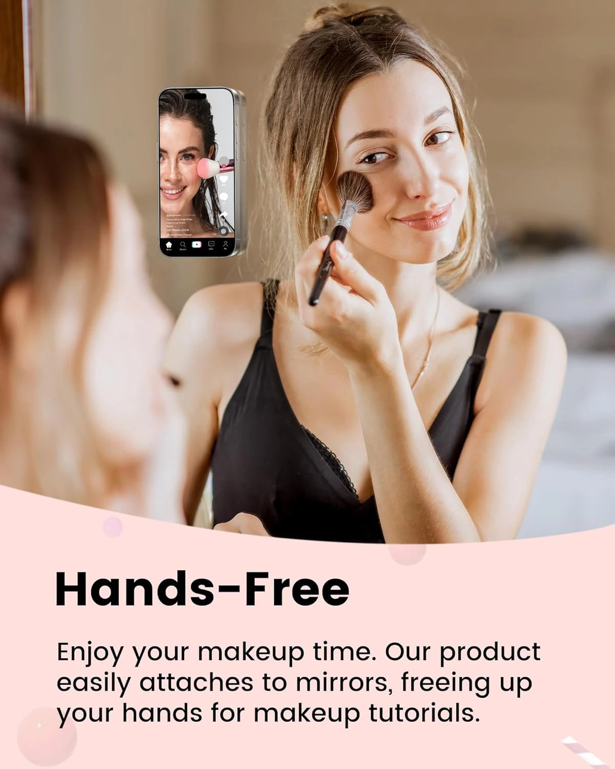 Silicone Sticky Grip Secure Holder for iPhone