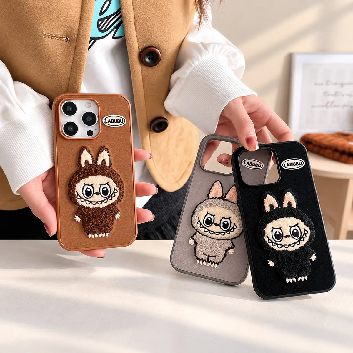 Labubu 3D Phone Holder Case