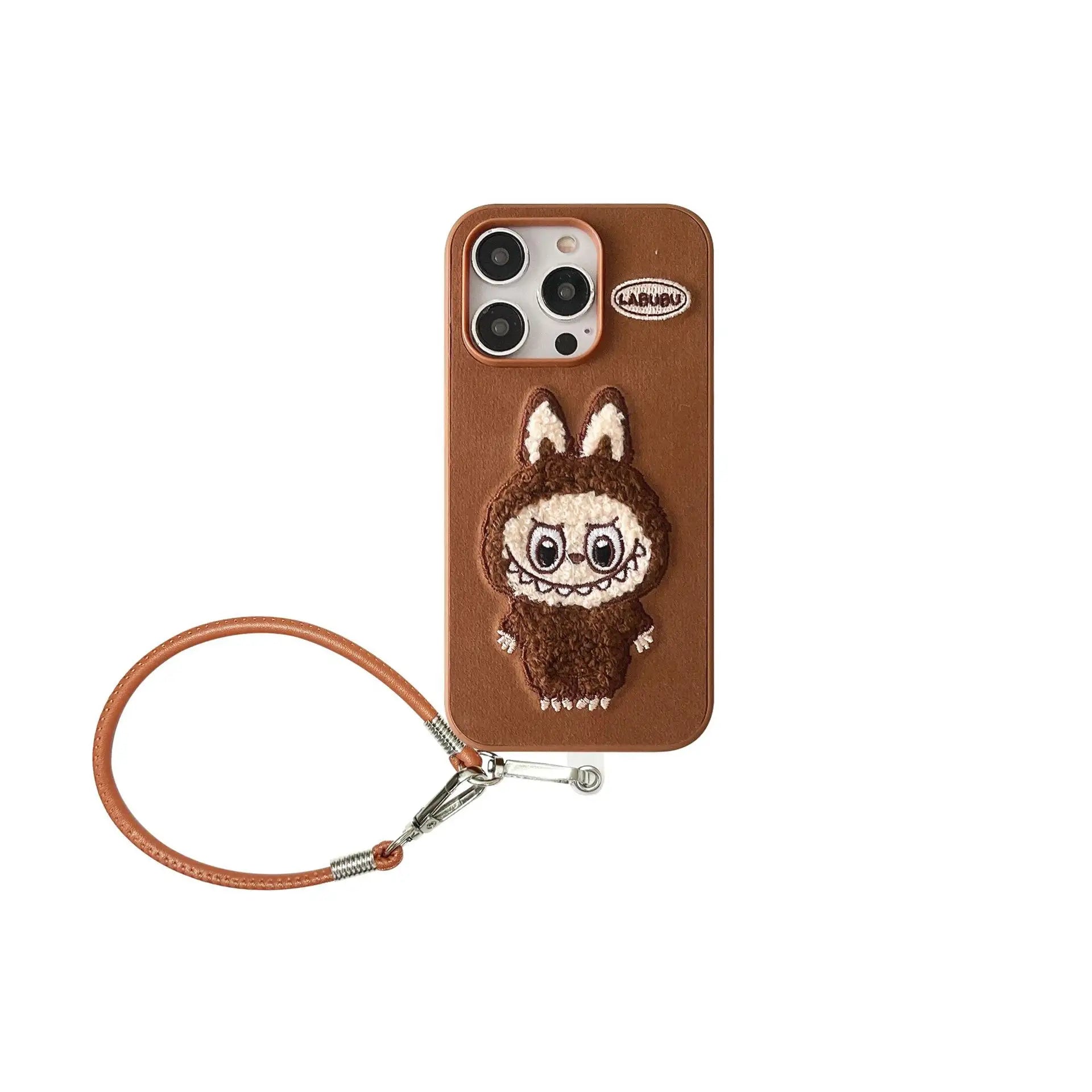 Labubu 3D Silicone Phone Holder Case