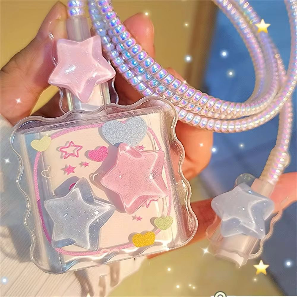 Twinkle Charm – Starry Bead Lanyard