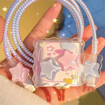 Twinkle Charm – Starry Bead Lanyard