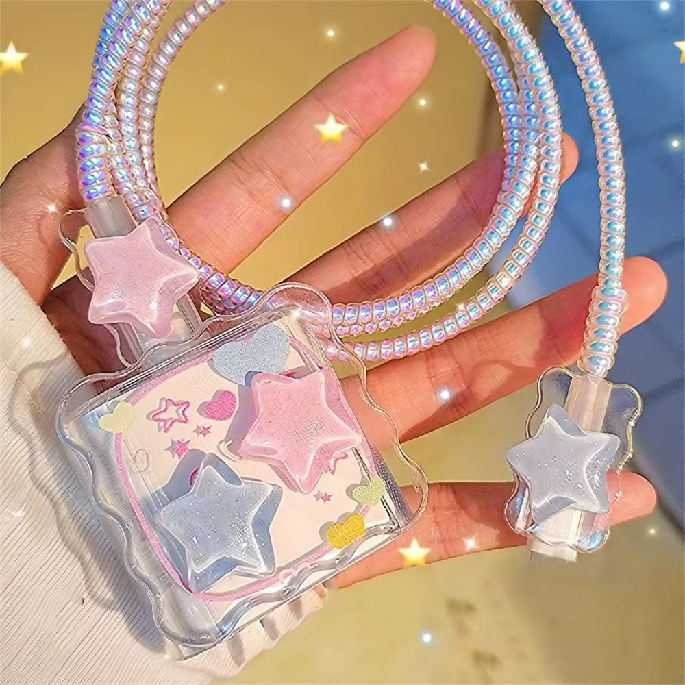 Twinkle Charm – Starry Bead Lanyard
