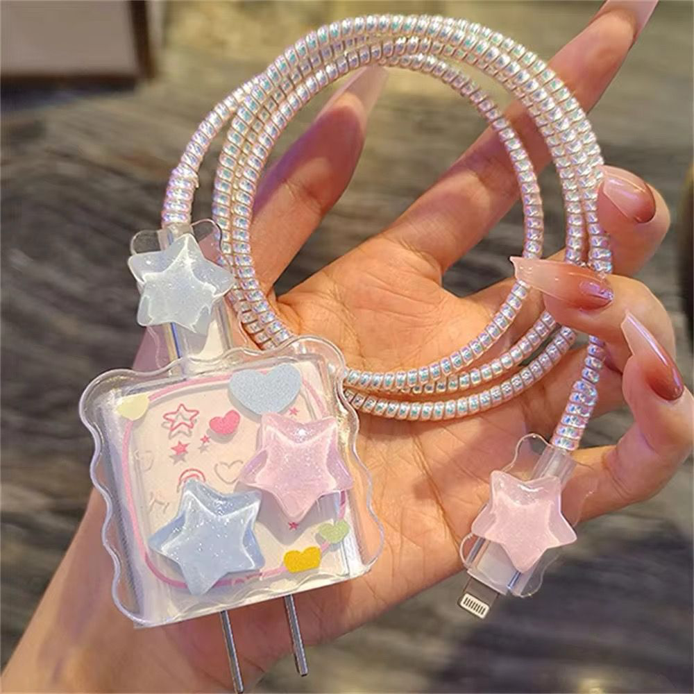 Twinkle Charm – Starry Bead Lanyard