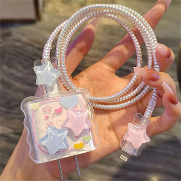 Twinkle Charm – Starry Bead Lanyard