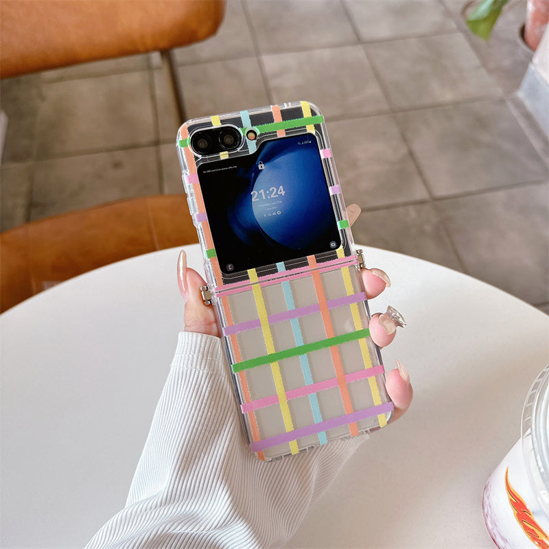 Teddy Love Plaid Case.