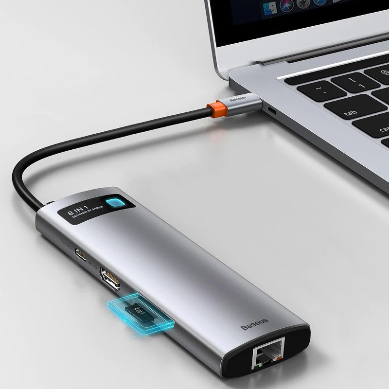 Baseus USB-C 8-in-1 Multiport Adapter