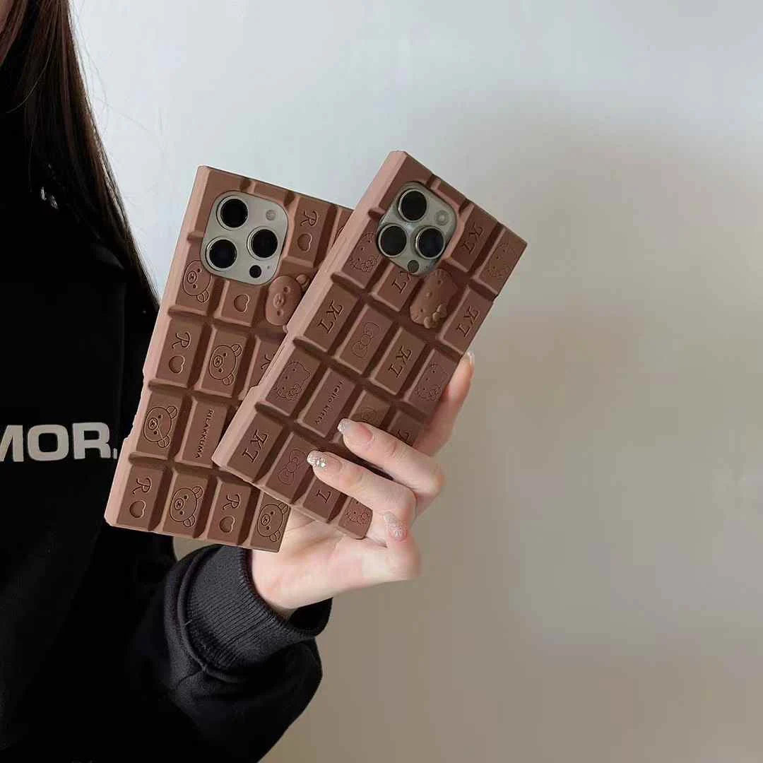 Chocolate Bear and Kitty iPhone Cover