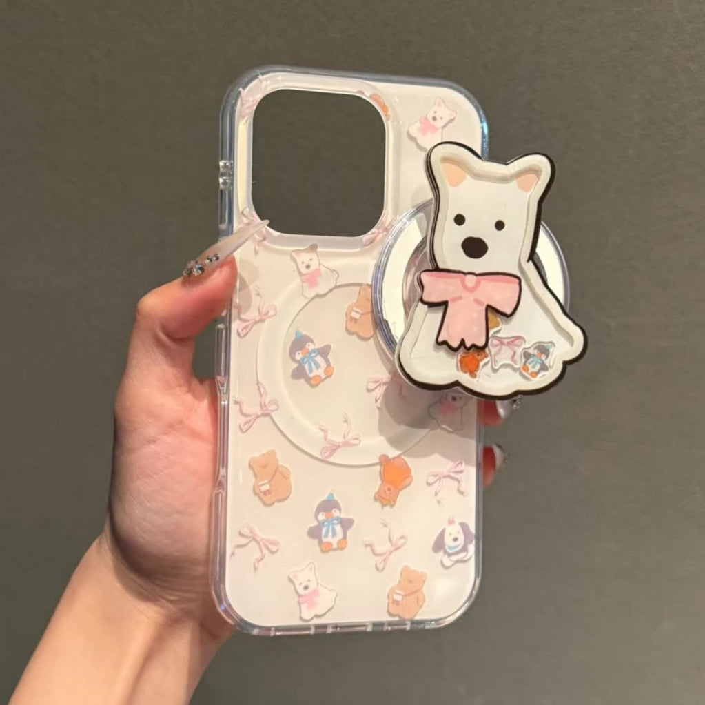 Cute Puppy Gripper Case iPhone Case