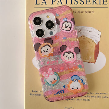 Cute Minnie and Donald Duck Duo