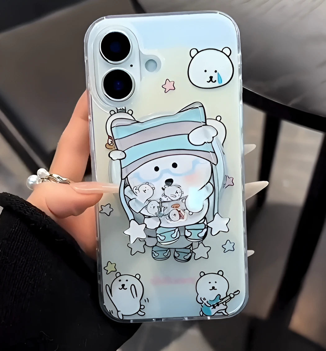 Blue Rabbit Gripper Case