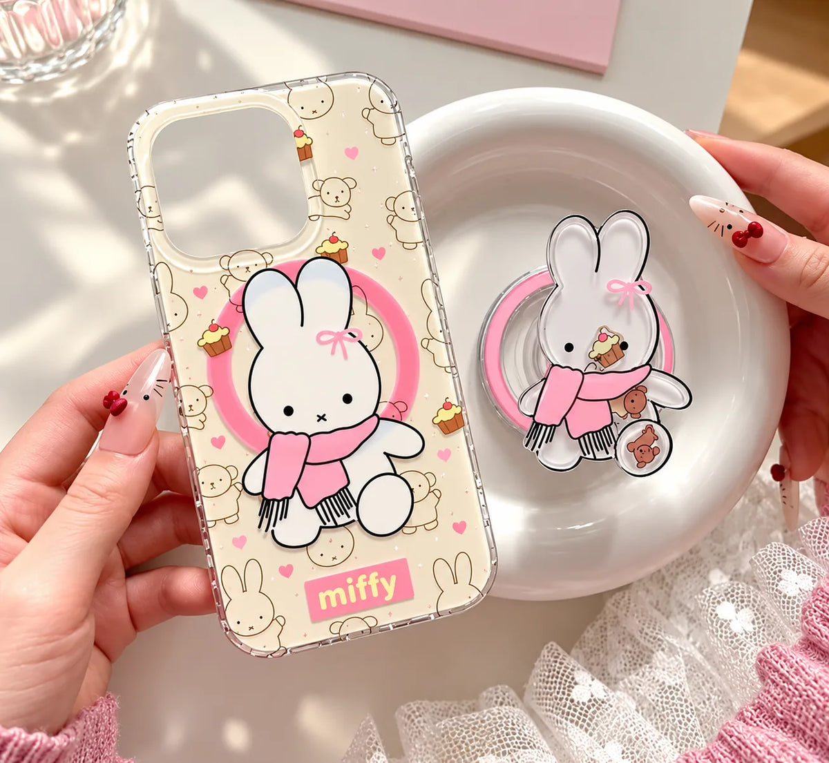 Sweet Bunny Grip Phone Case