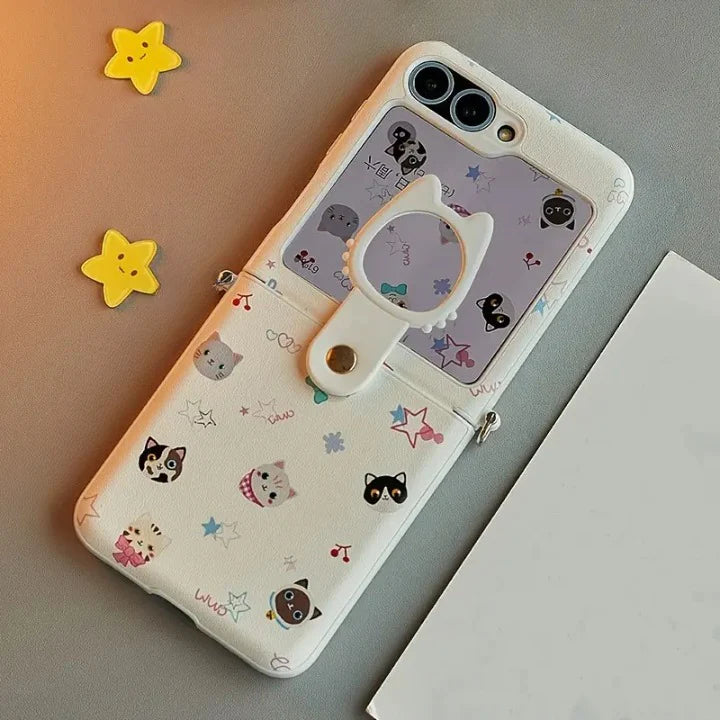 Adorable Meow Cat -  Flip Case