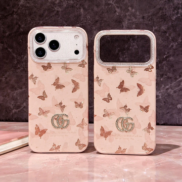 ORRY Blush Butterfly Crystal Phone Case for Girls
