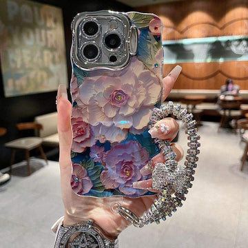 Retro Flower Classy iPhone Case