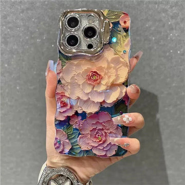 Retro Flower Classy iPhone Case